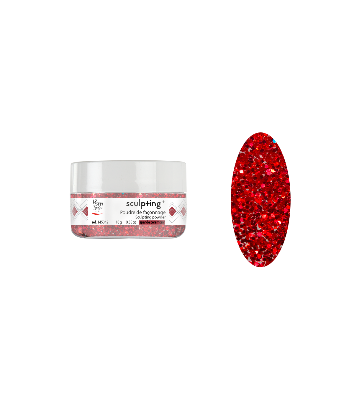 PEGGY SAGE POLVERE DI MODELLATURA SPARKLE CEREMONY -10G - Tre Pi Profumerie