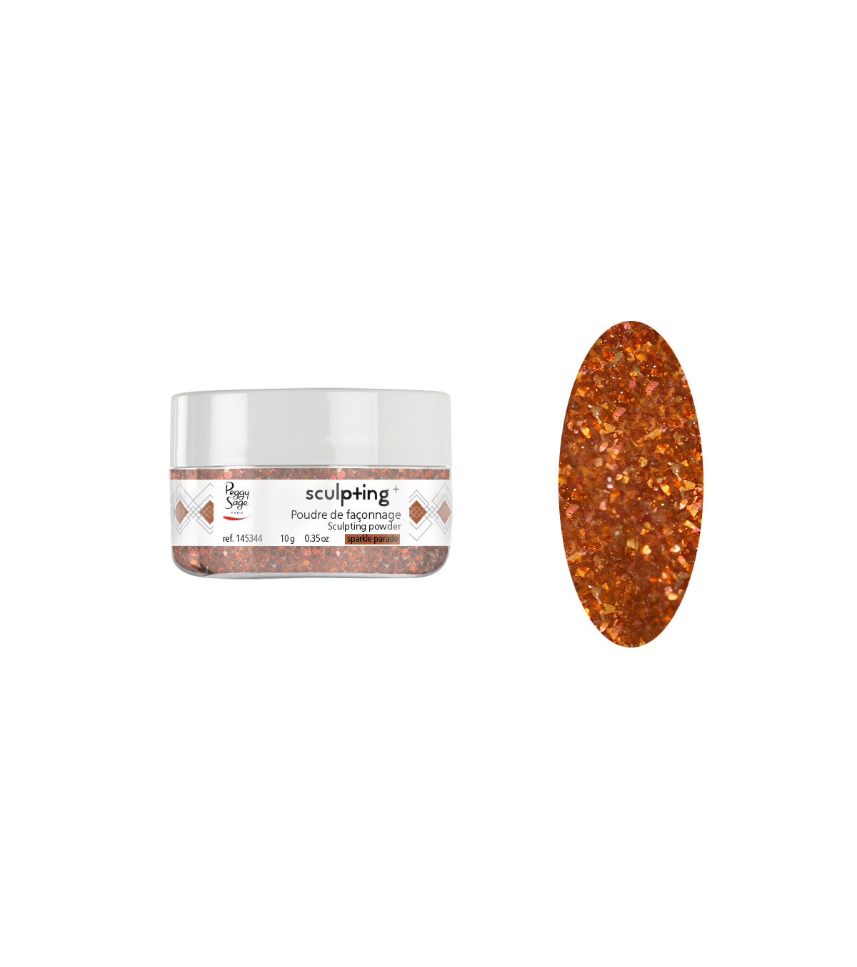 PEGGY SAGE POLVERE DI MODELLATURA SPARKLE PARADE -10G - Tre Pi Profumerie