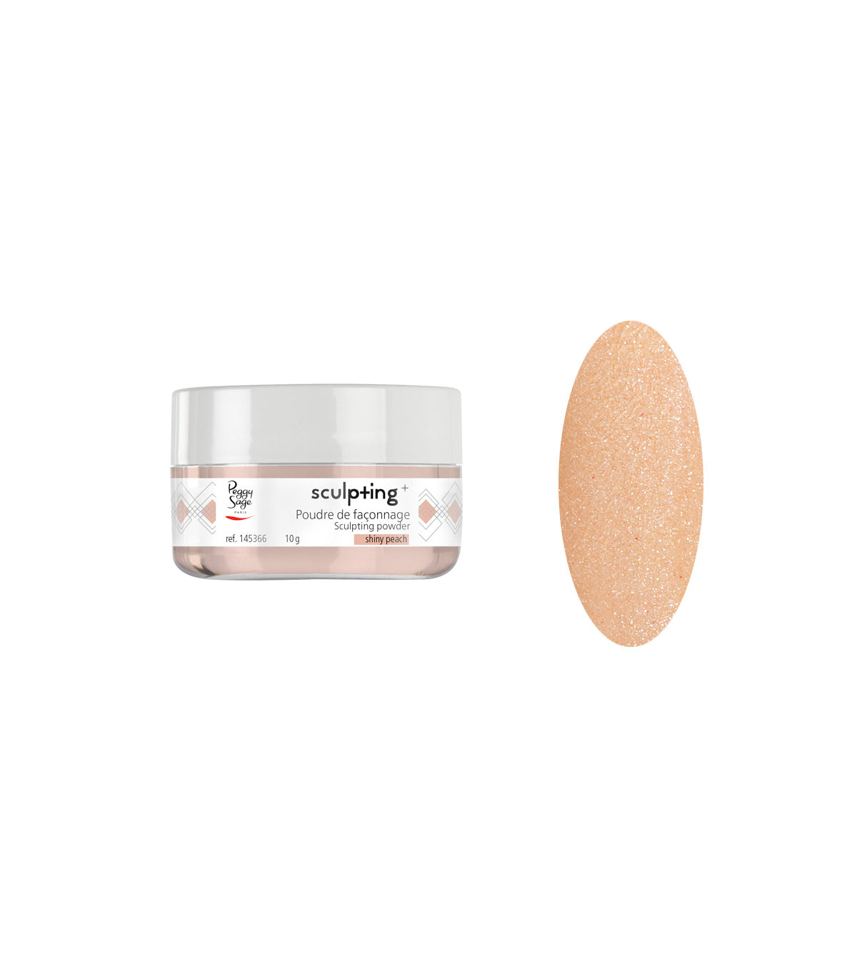 PEGGY SAGE POLVERE DI MODELLATURA SHINY PEACH -10G - Tre Pi Profumerie