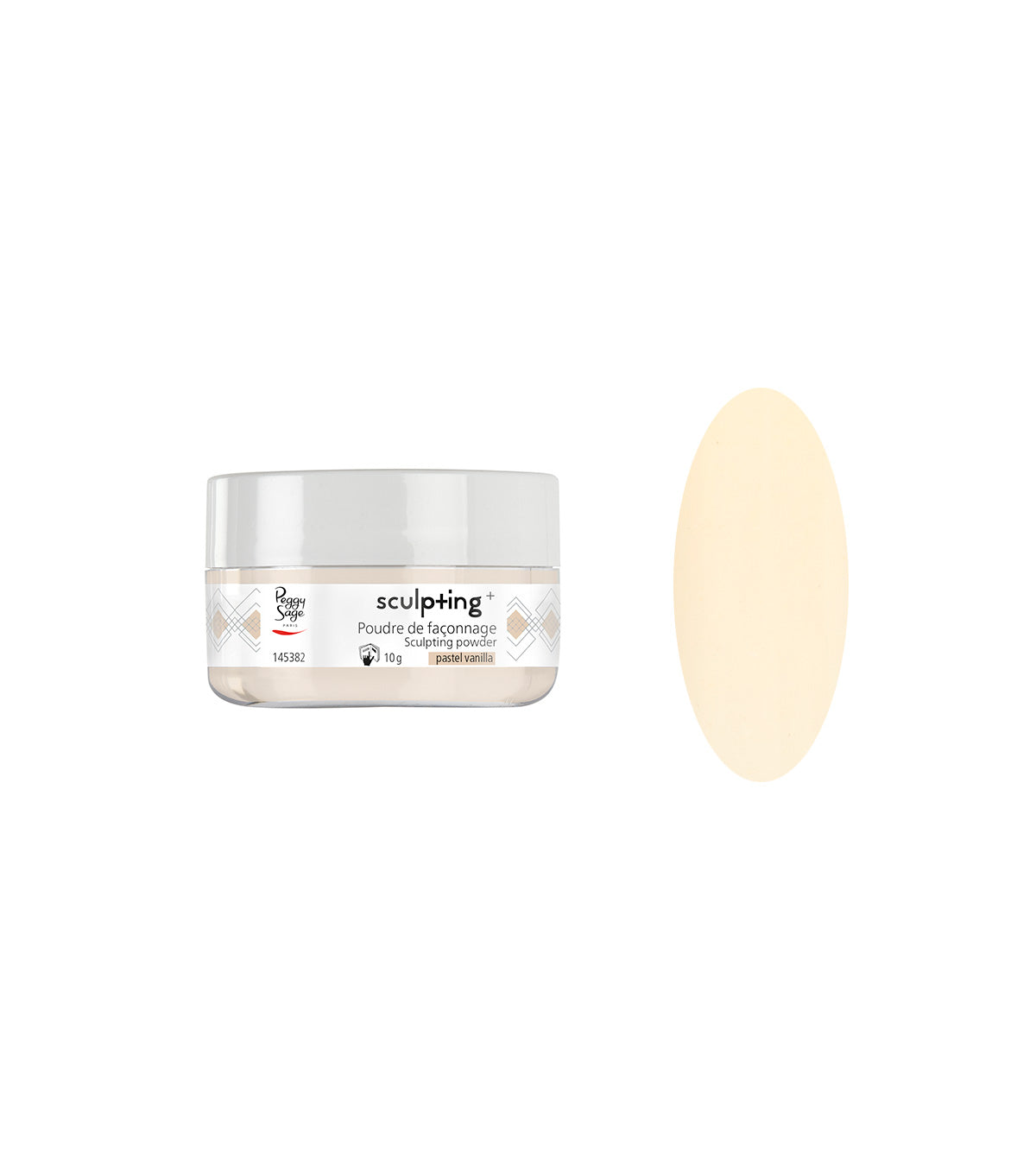 PEGGY SAGE POLVERE DI MODELLATURA PASTEL VANILLA - 10G - Tre Pi Profumerie