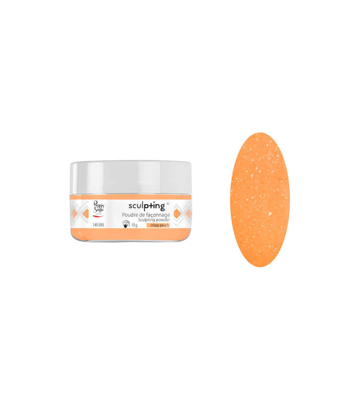 PEGGY SAGE POLVERE DI MODELLATURA CRISPY PEACH - 10G - Tre Pi Profumerie