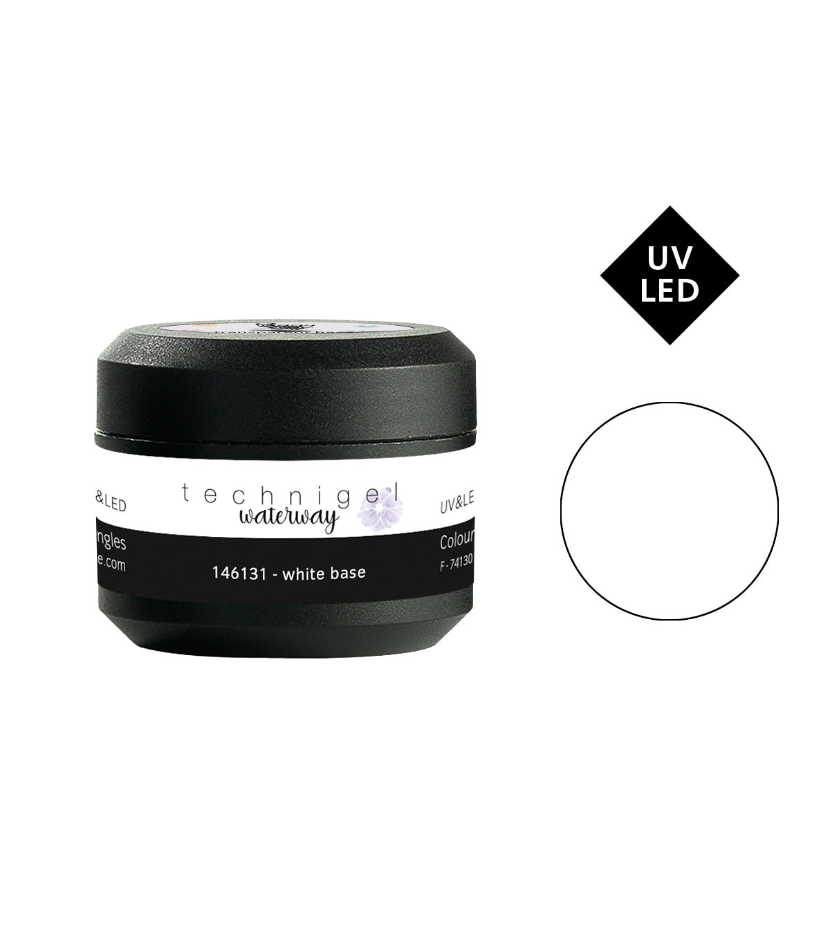 PEGGY SAGE GEL COLORATO PER UNGHIE UV&LED WATERWAY WHITE BASE 5 - Tre Pi Profumerie