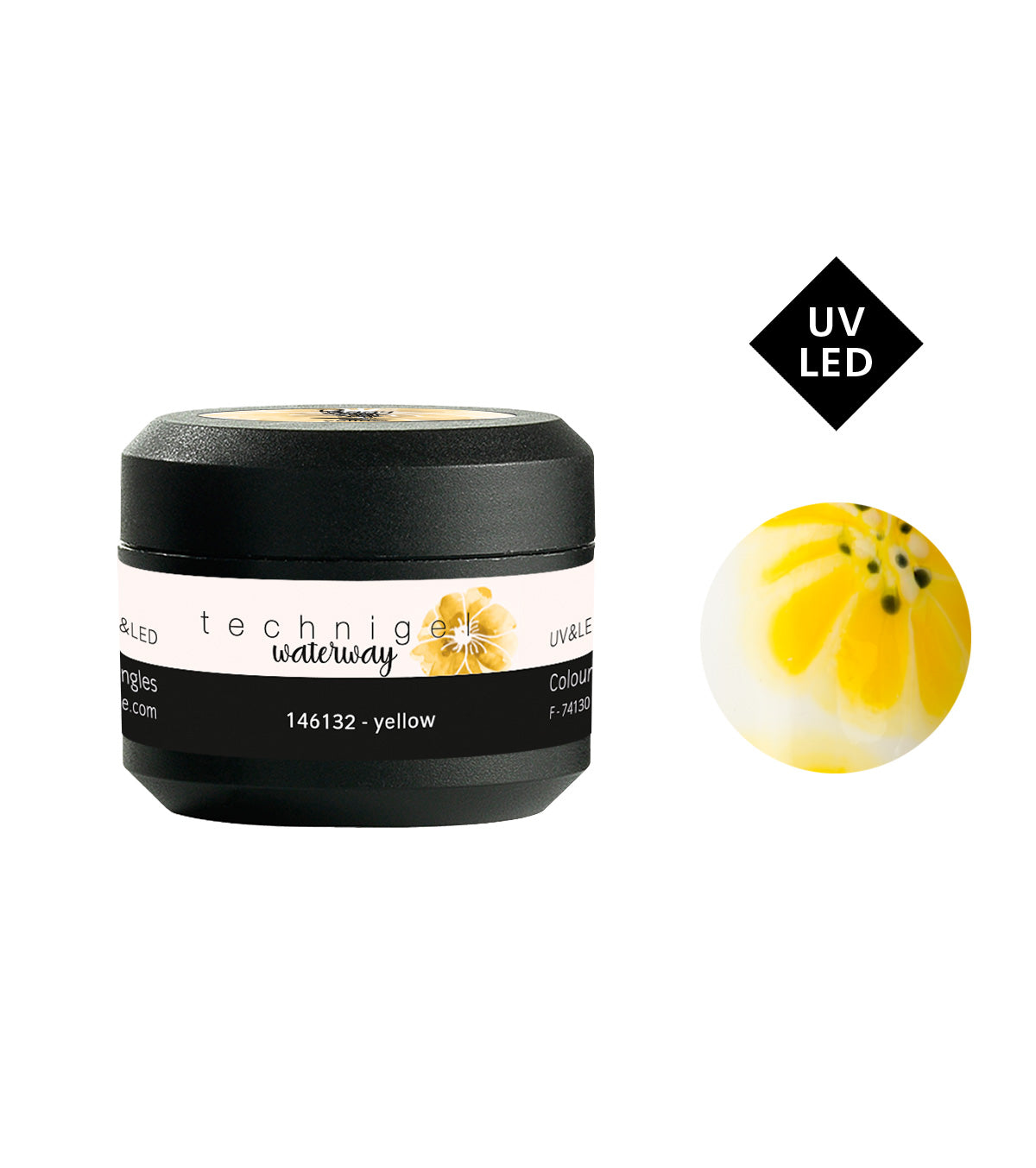 PEGGY SAGE GEL COLORATO PER UNGHIE UV&LED WATERWAY YELLOW 5G - Tre Pi Profumerie