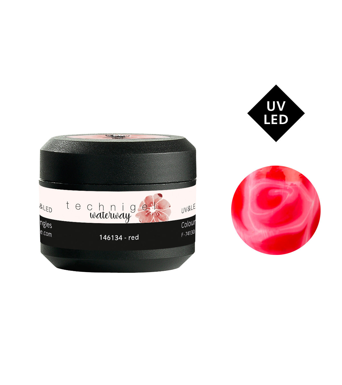 PEGGY SAGE GEL COLORATO PER UNGHIE UV&LED WATERWAY RED 5G - Tre Pi Profumerie