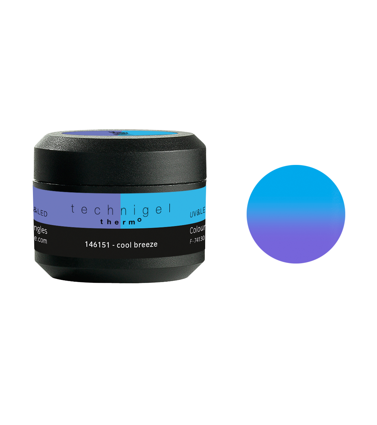 PEGGY SAGE GEL COLORATO PER UNGHIE UV&LED THERMO COOL BREEZE 5G - Tre Pi Profumerie