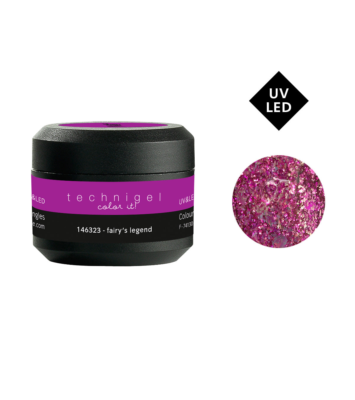 PEGGY SAGE GEL UV&LED COLORATO PER UNGHIE FAIRY S LEGEND 5G - Tre Pi Profumerie