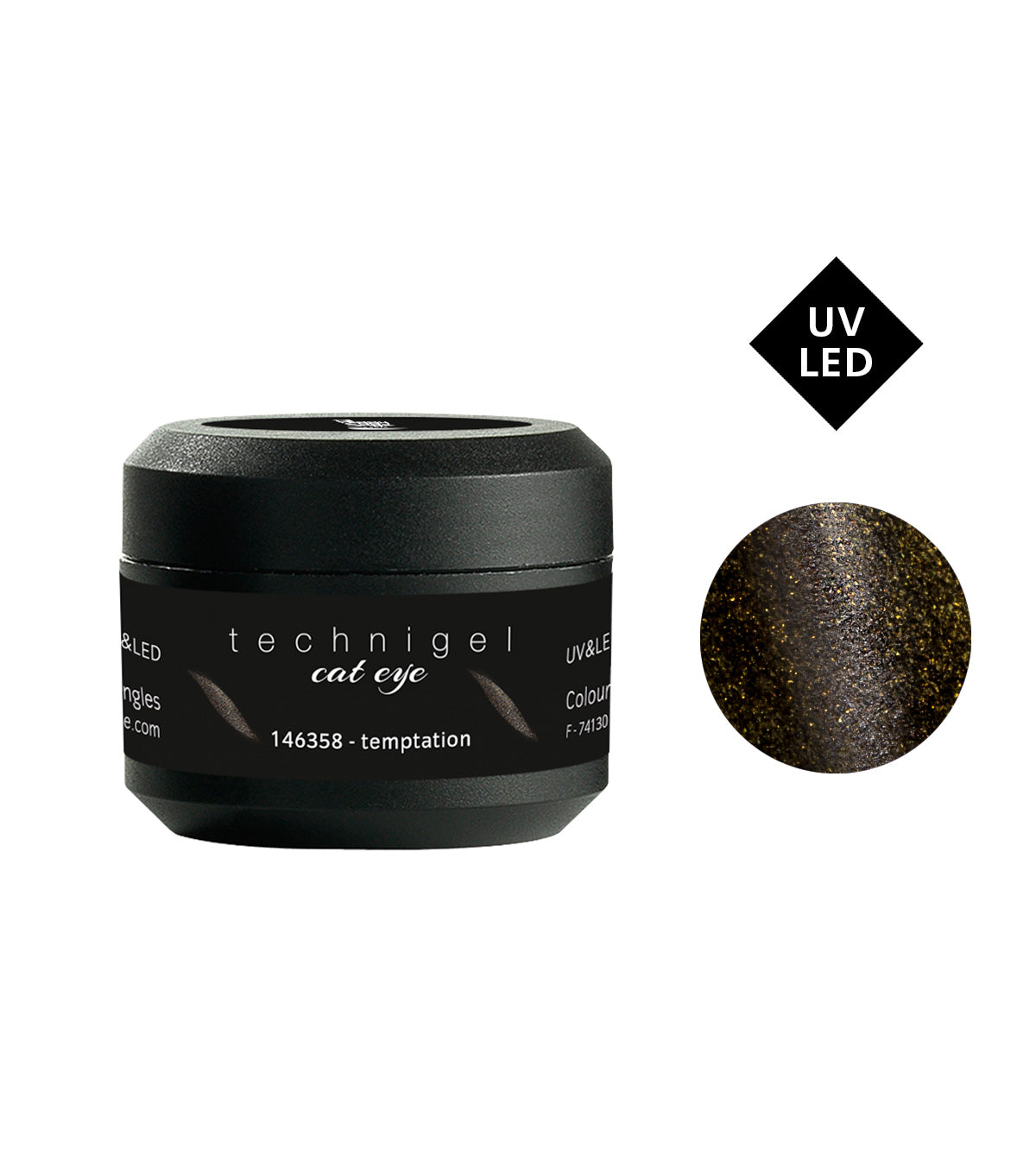 PEGGY SAGE GEL UV&LED CAT EYE TEMPTATION - 5G - Tre Pi Profumerie