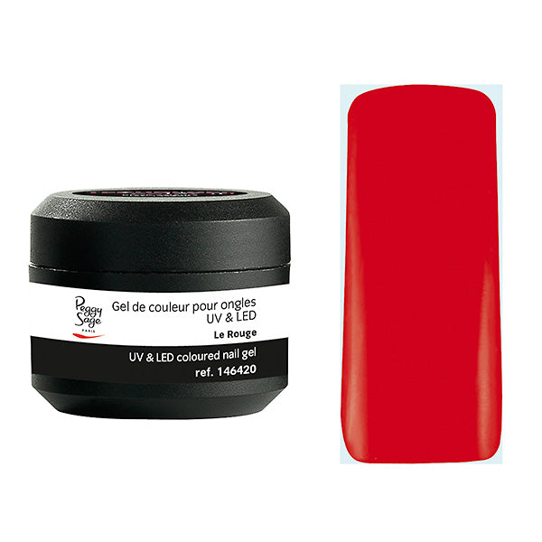 PEGGY SAGE GEL UV&LED COLORATO PER UNGHIE LE ROUGE 5G - Tre Pi Profumerie