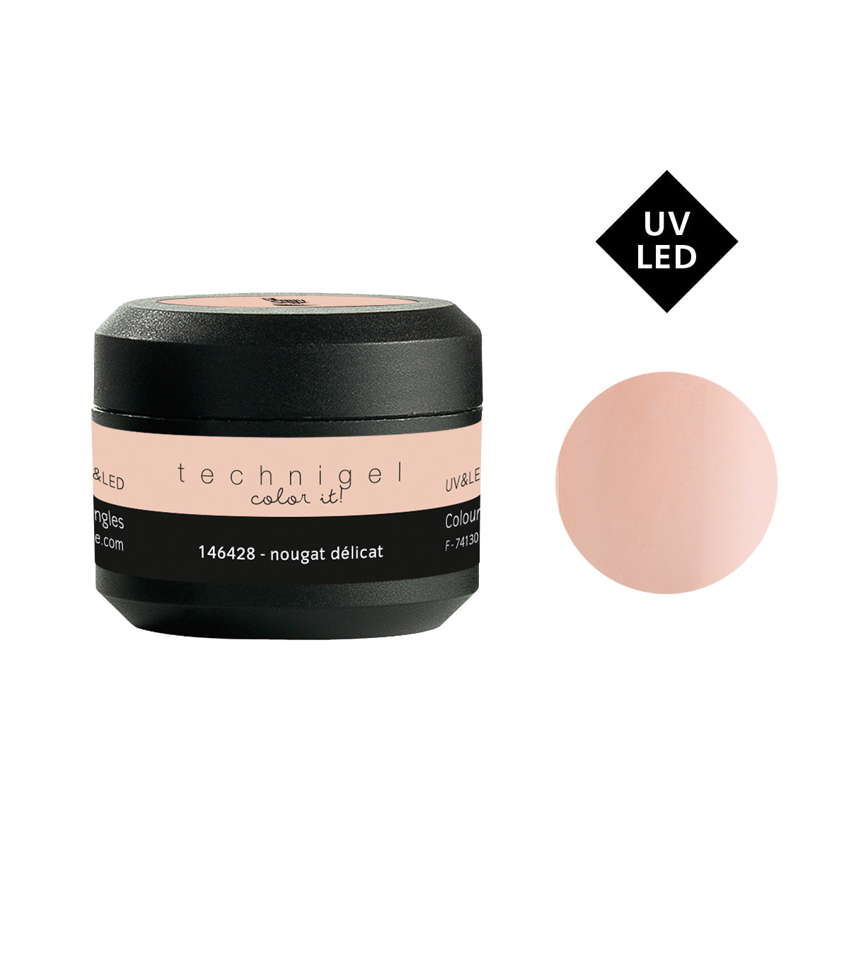 PEGGY SAGE GEL UV&LED COLORATO PER UNGHIE NOUGAT DELICAT 5G - Tre Pi Profumerie
