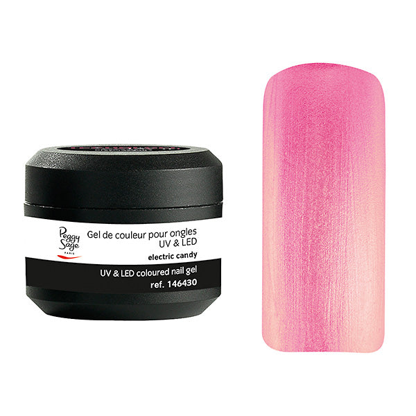 PEGGY SAGE GEL UV&LED COLORATO PER UNGHIE ELECTRIC CANDY 5G - Tre Pi Profumerie