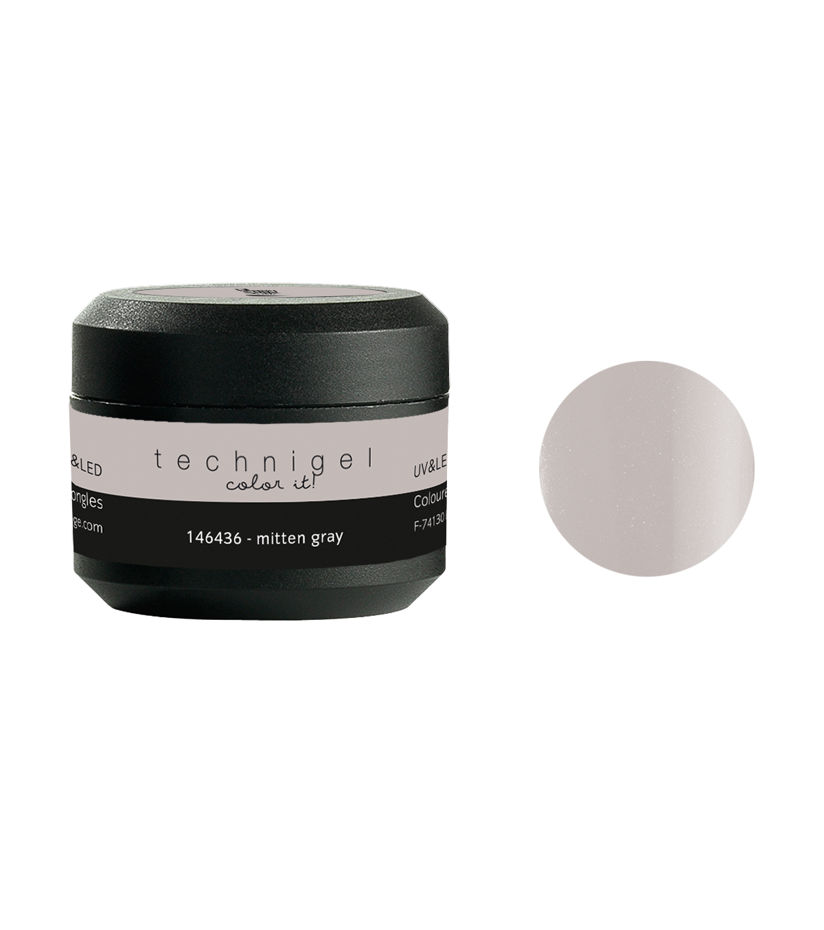 PEGGY SAGE GEL UV&LED COLORATO PER UNGHIE MITTEN GRAY 5G - Tre Pi Profumerie