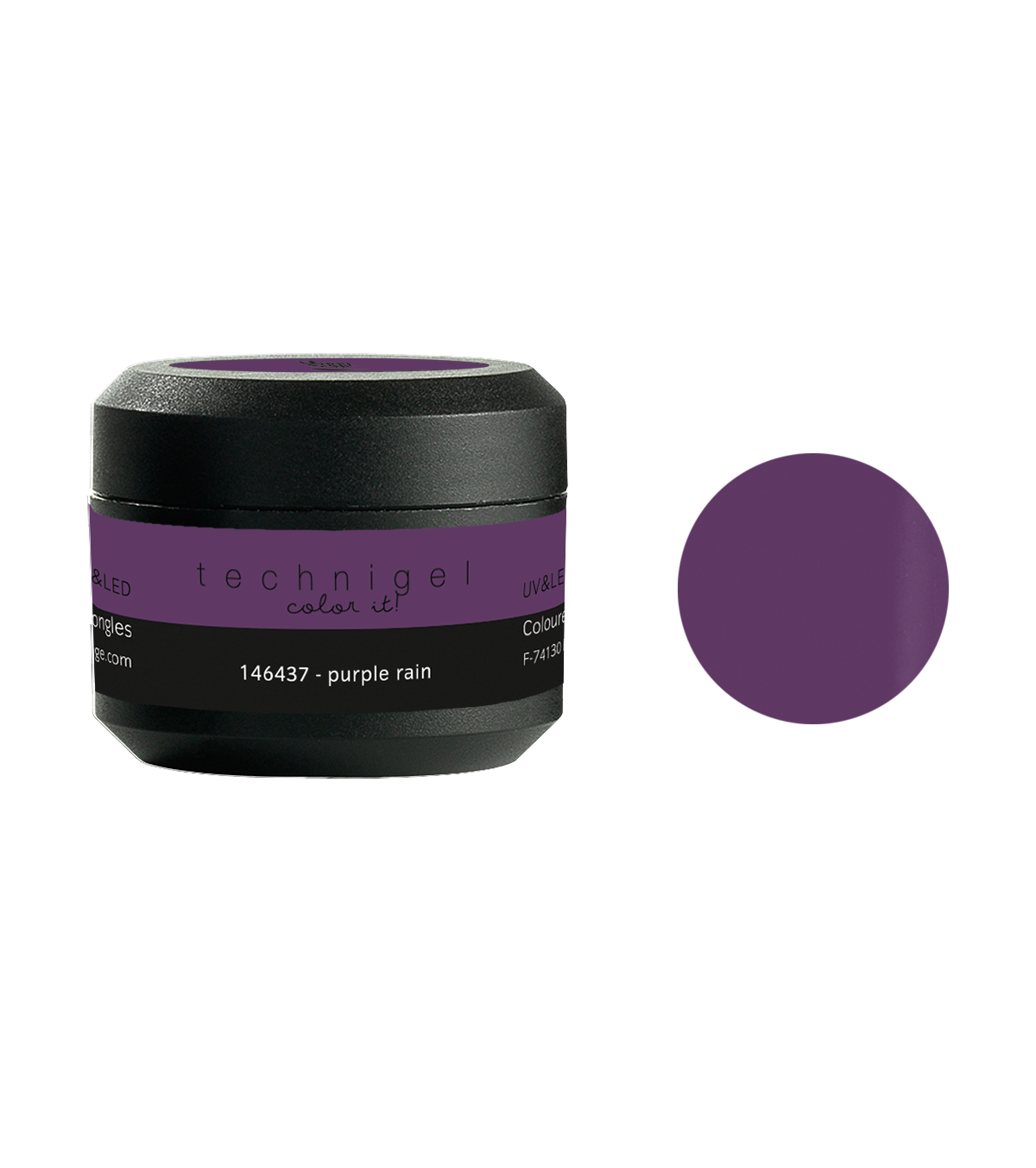 PEGGY SAGE GEL UV&LED COLORATO PER UNGHIE PURPLE RAIN 5G - Tre Pi Profumerie