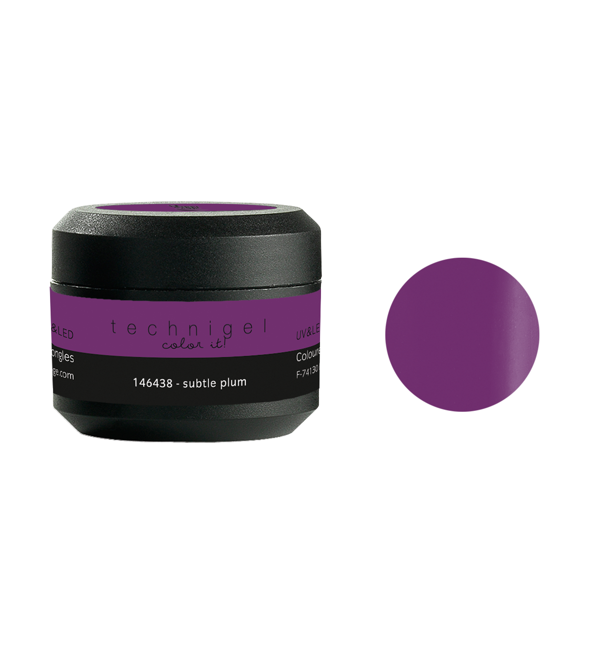 PEGGY SAGE GEL UV&LED COLORATO PER UNGHIE SUBTLE PLUM 5G - Tre Pi Profumerie