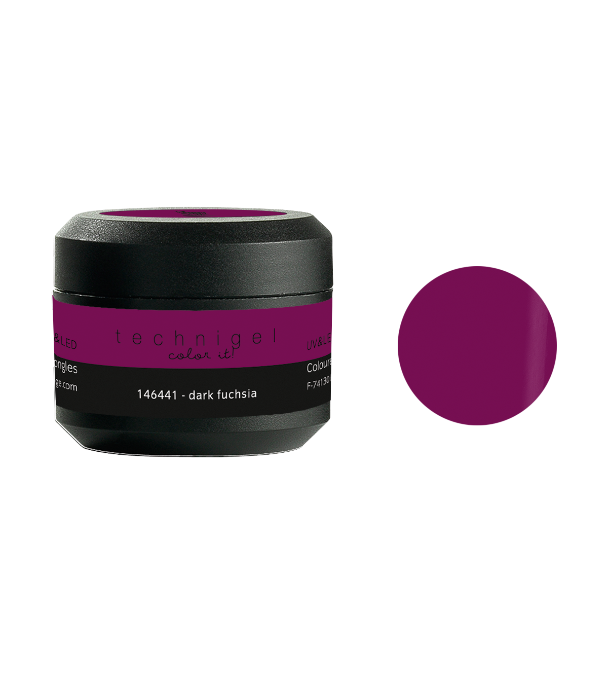 PEGGY SAGE GEL UV&LED COLORATO PER UNGHIE DARK FUCHSIA 5G - Tre Pi Profumerie