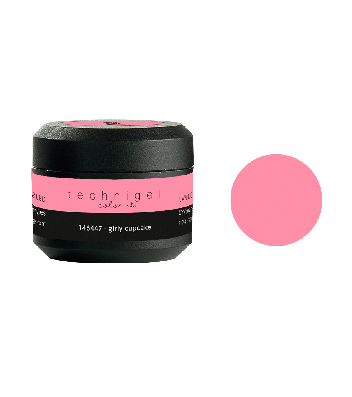 PEGGY SAGE GEL UV&LED COLORATO PER UNGHIE GIRLY CUPCAKE 5G - Tre Pi Profumerie