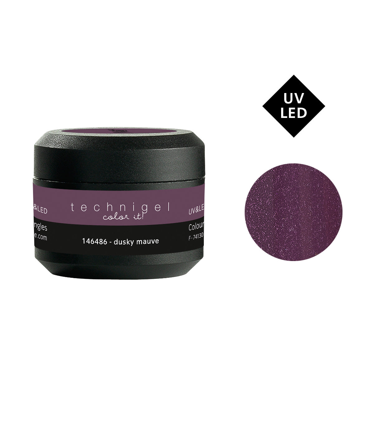 PEGGY SAGE GEL UV COLORATO PER UNGHIE DUSKY MAUVE 5G - Tre Pi Profumerie