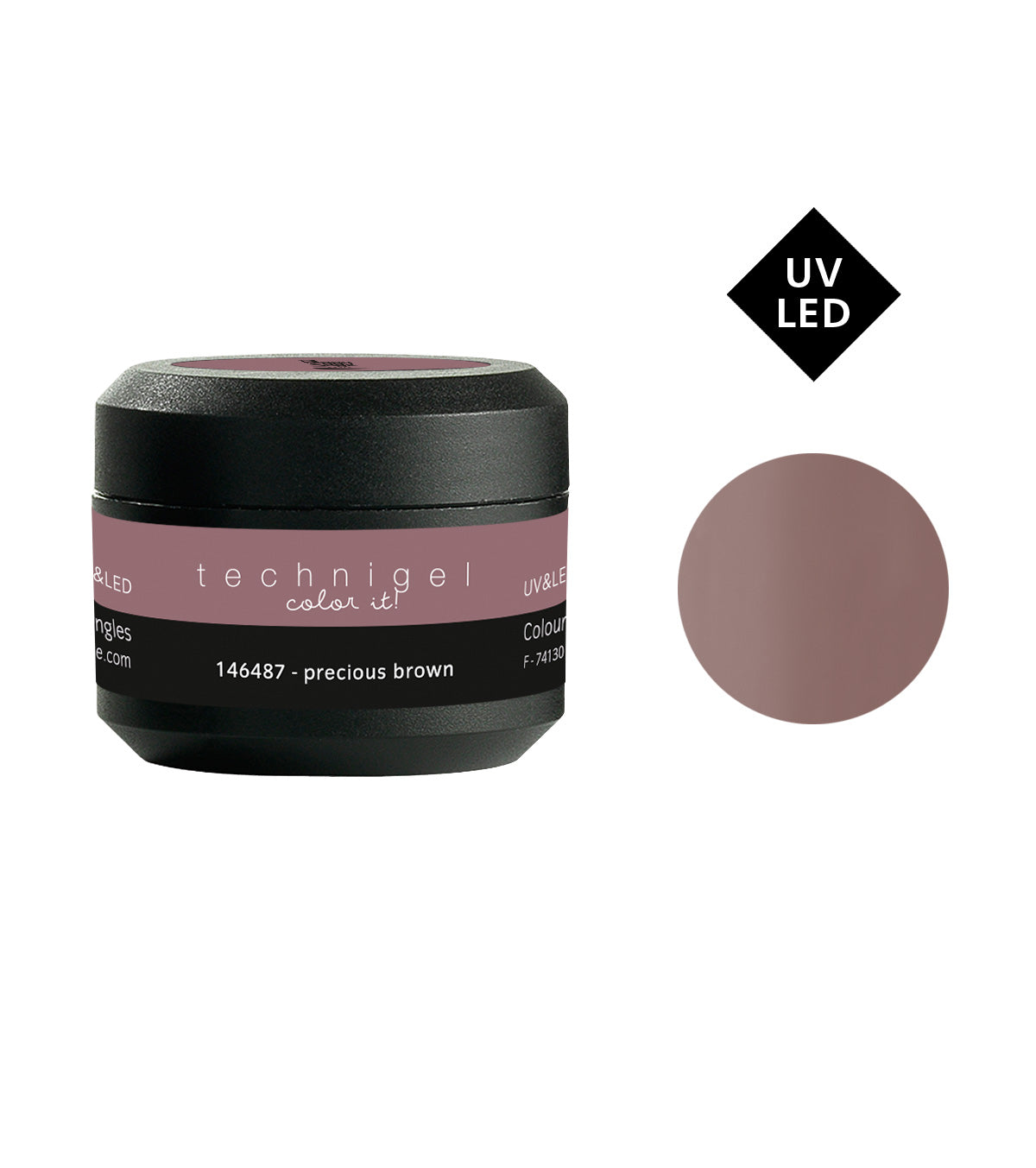 PEGGY SAGE GEL UV COLORATO PER UNGHIE PRECIOUS BROWN 5G - Tre Pi Profumerie