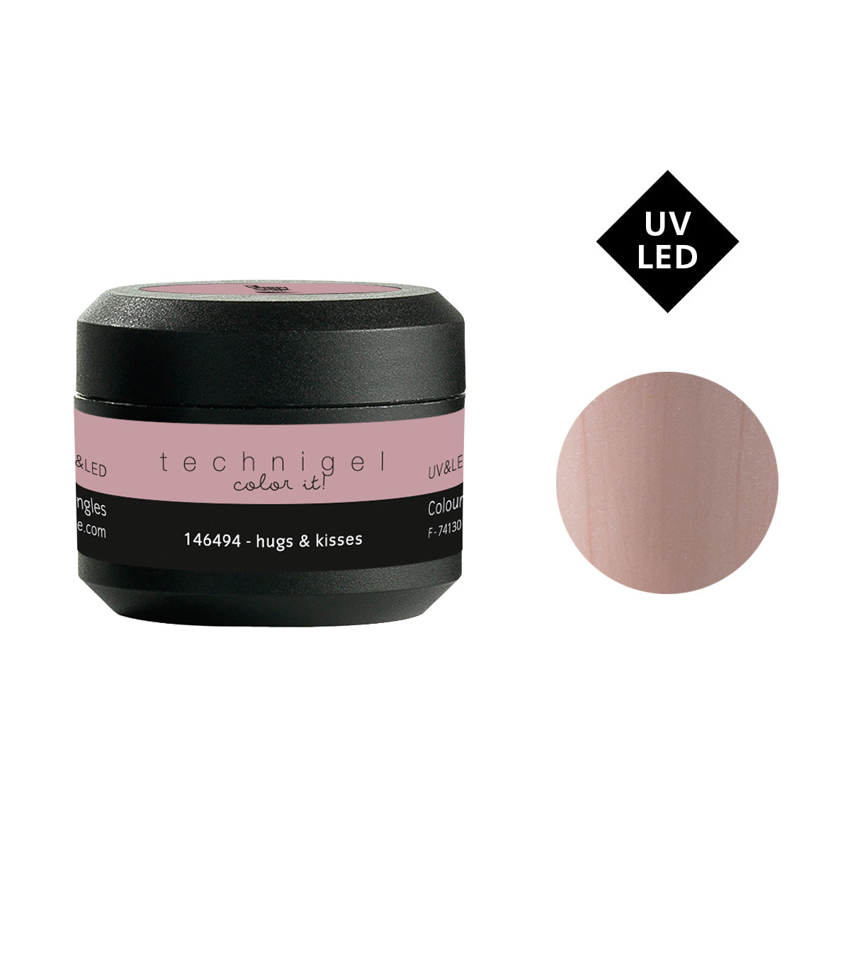 PEGGY SAGE GEL UV COLORATO PER UNGHIE HUGS EKISSES 5G - Tre Pi Profumerie