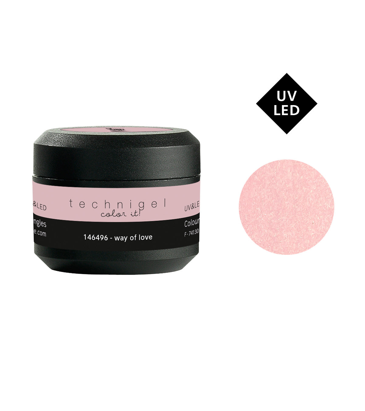 PEGGY SAGE GEL UV COLORATO PER UNGHIE WAY OF LOVE 5G - Tre Pi Profumerie