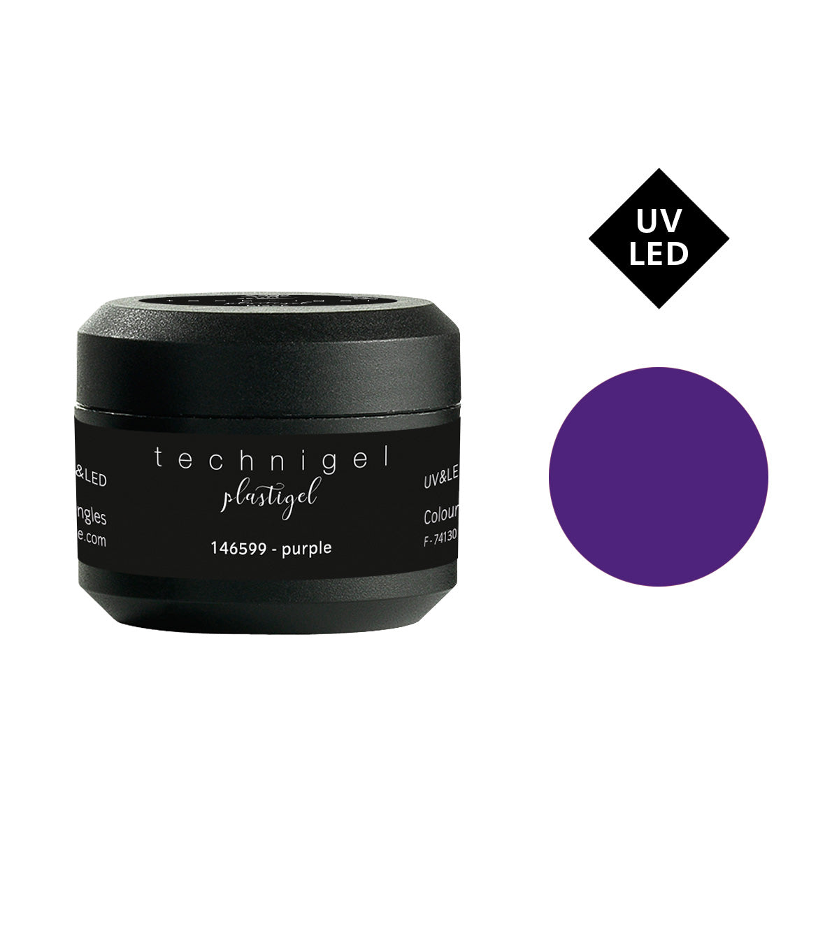 PEGGY SAGE GEL PLASTIGE PER UNGHIE UV&LED PURPLE - 5G - Tre Pi Profumerie