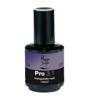 PEGGY SAGE PRO 3,1 TOPGEL UV TRASPARENTE ROSATO 15G - Tre Pi Profumerie