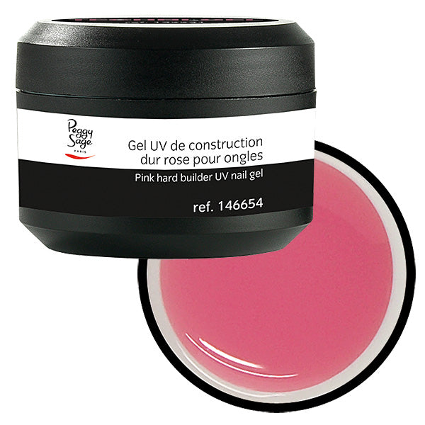 PEGGY SAGE GEL UV DI COSTRUZIONE DURO ROSA 50G - Tre Pi Profumerie