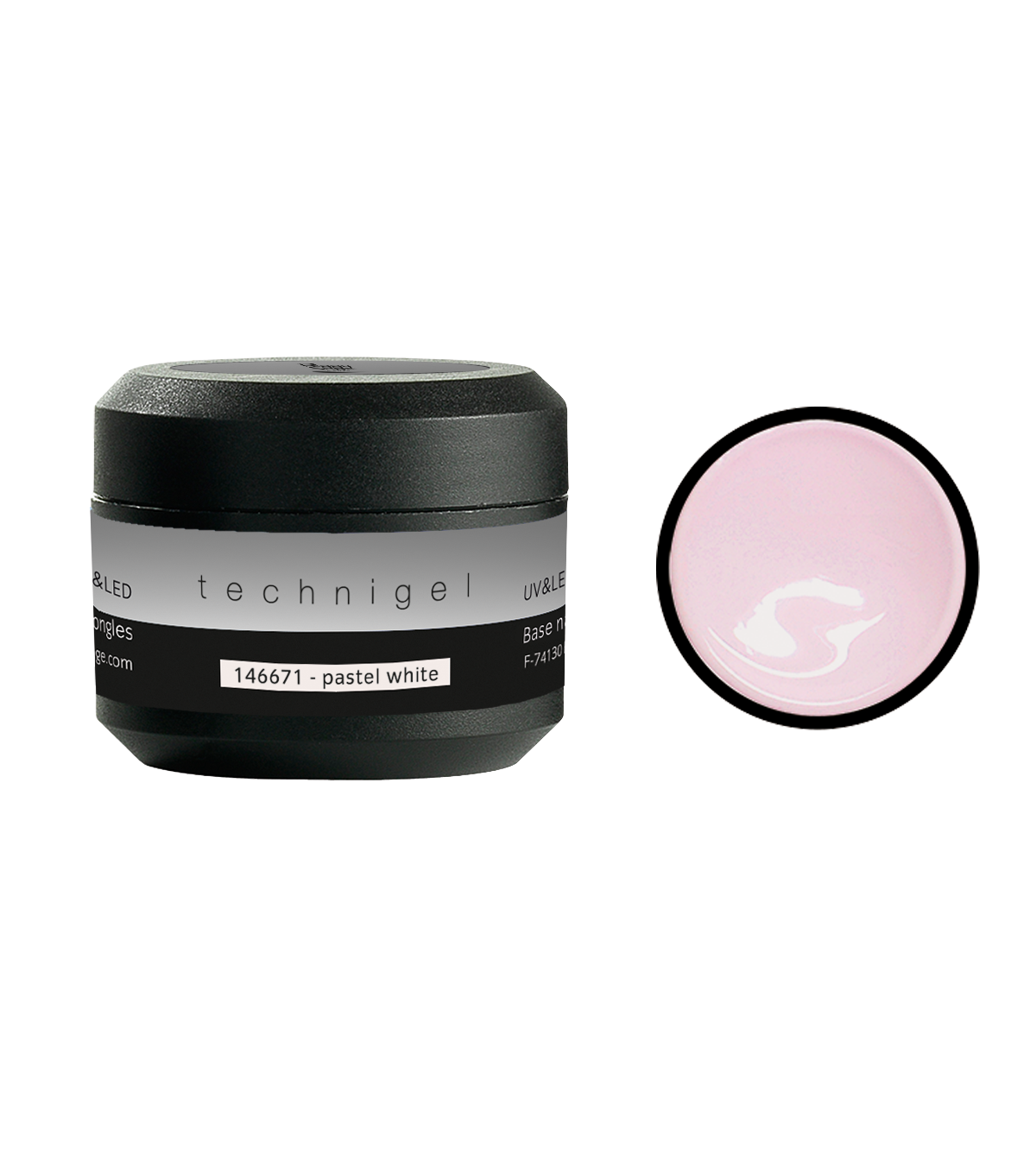 PEGGY SAGE GEL UV&LED FRENCH MANICURE PASTEL WHITE 5G - Tre Pi Profumerie