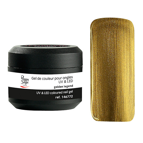 PEGGY SAGE GEL UV&LED COLORATO PER UNGHIE GOLDEN LEGEND 5G - Tre Pi Profumerie