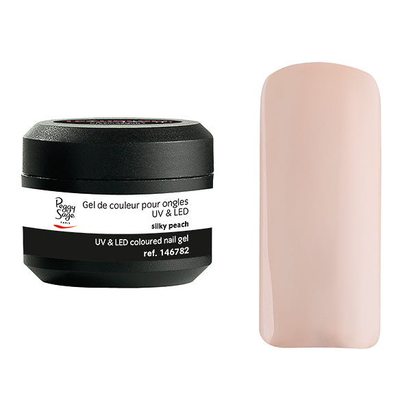 PEGGY SAGE GEL UV&LED COLORATO PER UNGHIE SILKY PEACH 5G - Tre Pi Profumerie
