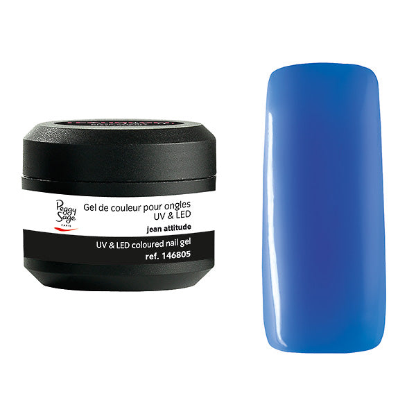 PEGGY SAGE GEL UV&LED COLORATO PER UNGHIE JEAN ATTITUDE 5G - Tre Pi Profumerie