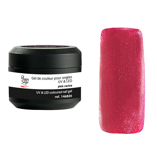 PEGGY SAGE GEL UV&LED COLORATO PER UNGHIE PINK CERISE 5G - Tre Pi Profumerie