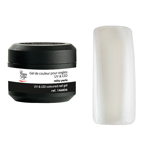 PEGGY SAGE GEL UV&LED COLORATO PER UNGHIE MILKY PERLE 5G - Tre Pi Profumerie