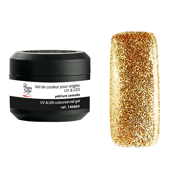 PEGGY SAGE GEL UV&LED COLORATO PER UNGHIE PETILLANT CANNELLE 5G - Tre Pi Profumerie