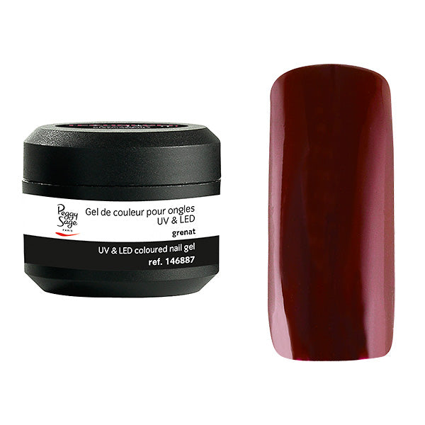 PEGGY SAGE GEL UV&LED COLORATO PER UNGHIE GRENAT 5G - Tre Pi Profumerie