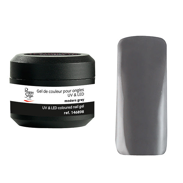PEGGY SAGE GEL UV&LED COLORATO PER UNGHIE MODERN GREY 5G - Tre Pi Profumerie