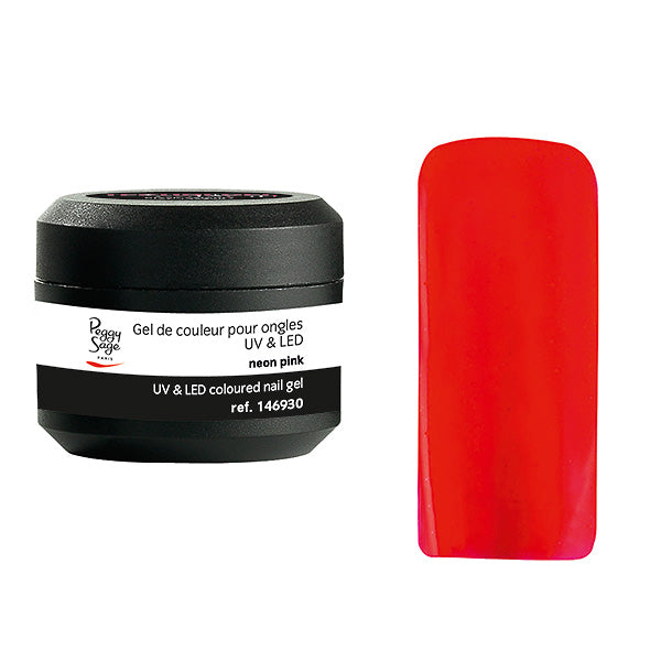 PEGGY SAGE GEL UV&LED COLORATO PER UNGHIE NEON PINK 5G - Tre Pi Profumerie