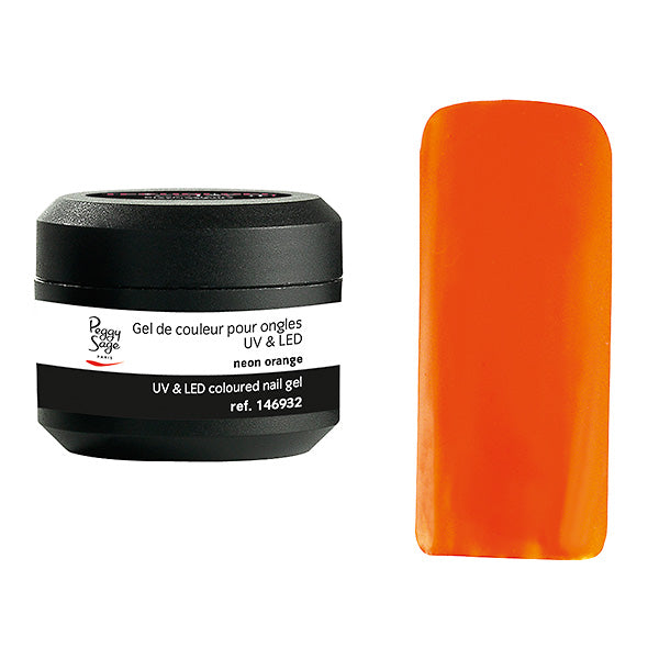 PEGGY SAGE GEL UV&LED COLORATO PER UNGHIE NEON ORANGE 5G - Tre Pi Profumerie