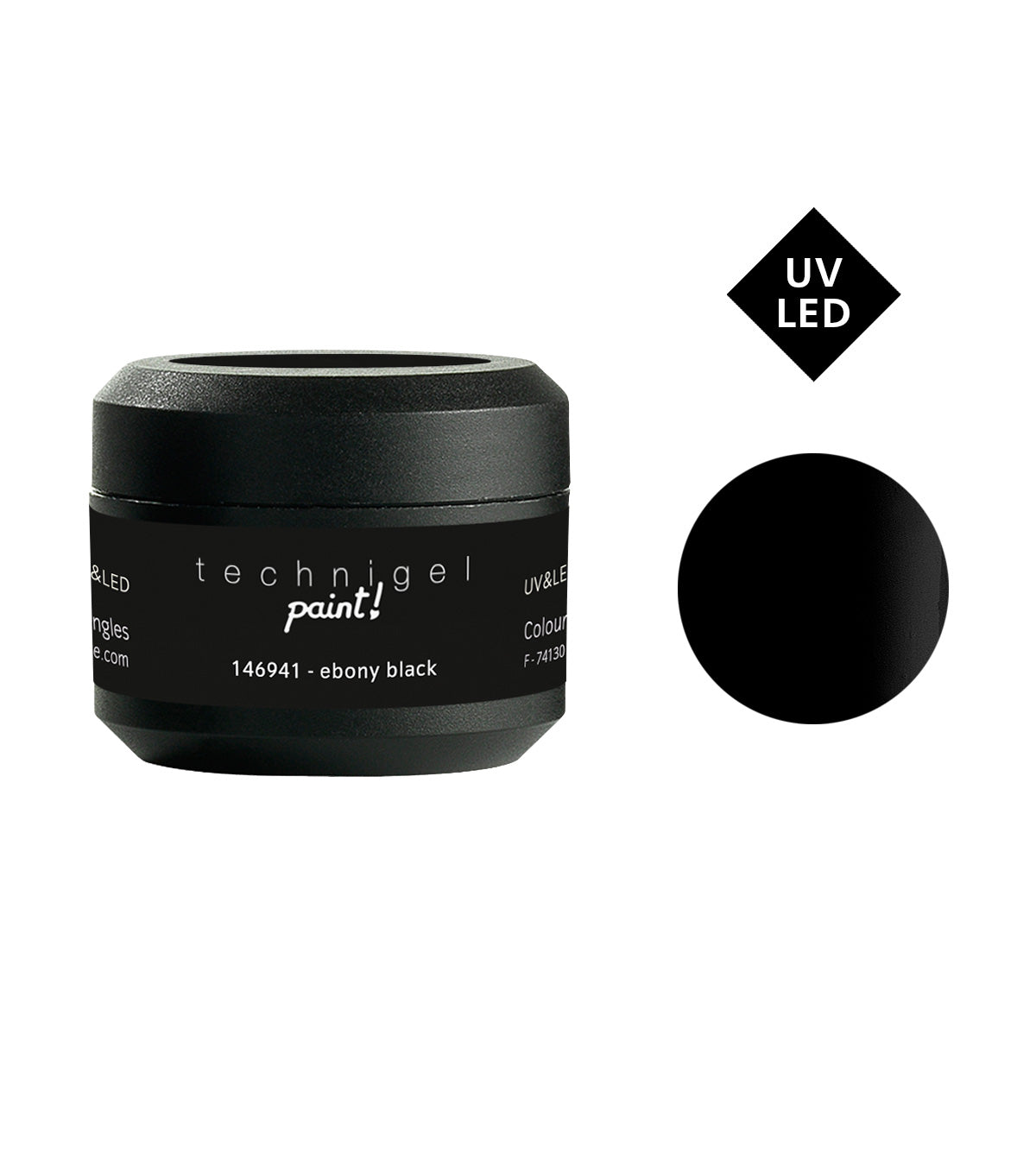 PEGGY SAGE GEL COLORATO PAINT EBONY BLACK PER UNGHIE UV&LED 5G - Tre Pi Profumerie