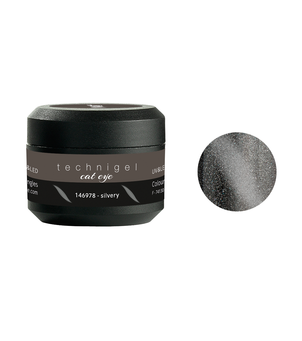 PEGGY SAGE GEL UV&LED CAT EYE SILVERY - 5G - Tre Pi Profumerie