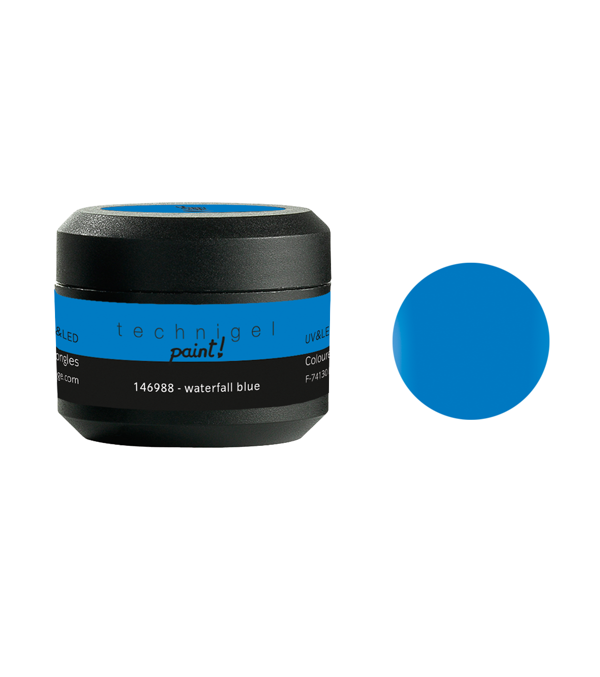 PEGGY SAGE GEL COLORATO PER UNGHIE UV&LED WATERFALL BLUE 5G - Tre Pi Profumerie
