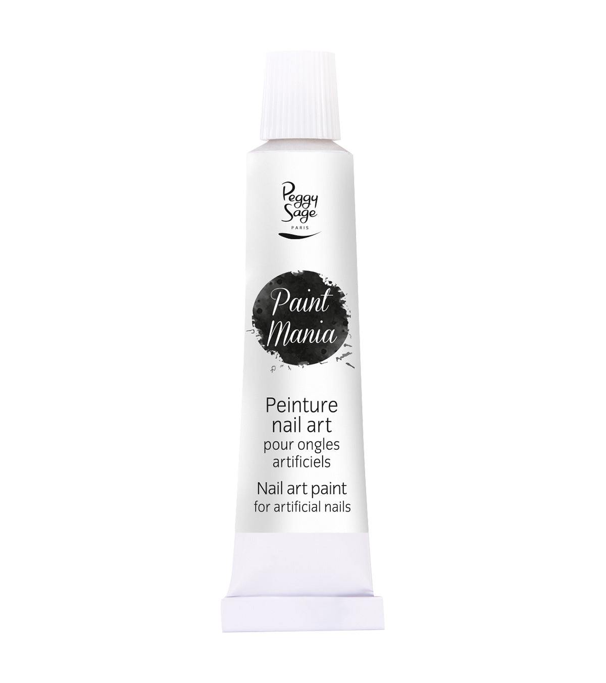 PEGGY SAGE LACCA NAIL ART PAINT MANIA WHITE 12ML - Tre Pi Profumerie