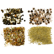 PEGGY SAGE MINI KIT PAILLETTE PER UNGHIE -OR - Tre Pi Profumerie