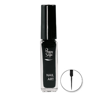 PEGGY SAGE SMALTI PER UNGHIE NAIL ART NOIR 7ML - Tre Pi Profumerie