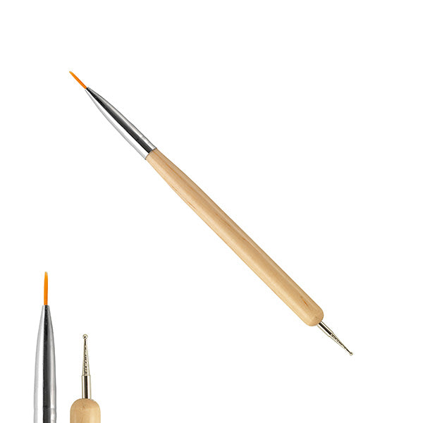 PEGGY SAGE PENNELLO NAIL ART / ATTREZZO MARMORIZZARE 2-IN-1 - Tre Pi Profumerie