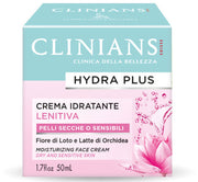 CLINIANS HYDRA PLUS CREMA IDRATANTE LENITIVA SECCHE/SENSIBILI 50 - Tre Pi Profumerie