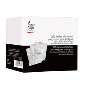 PEGGY SAGE 250 FOGLI DI ALLUMINIO CON COMPRESSA INTEGRATA - Tre Pi Profumerie