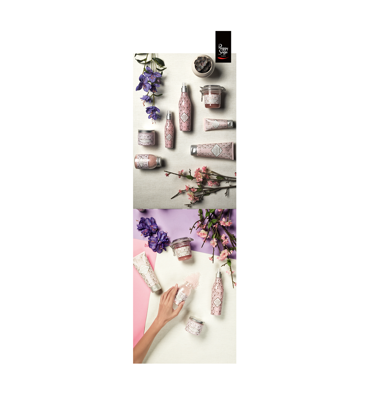 PEGGY SAGE KAKEMONO PEGGY SAGE 58X136CM - Tre Pi Profumerie