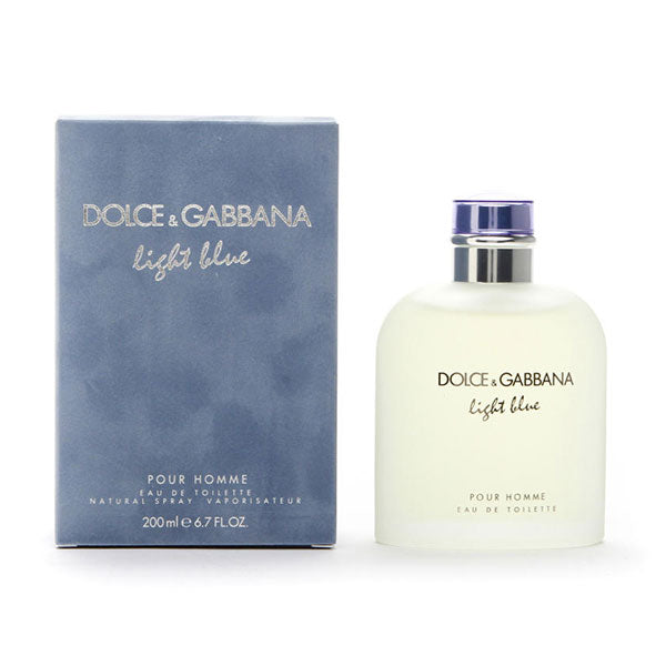 DOLCE & GABBANA LIGHT BLUE UOMO EAU DE TOILETTE 200 ML - Tre Pi Profumerie