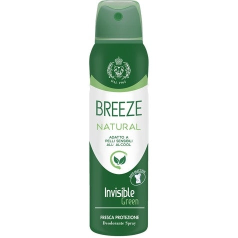 BREEZE DEODORANTE NEW SPRAY NATURAL ESSENCE 150 ML              