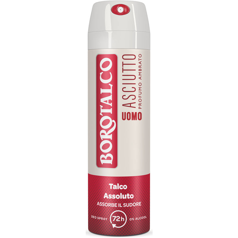 BOROTALCO NEW DEODORANTE MEN SPRAY AMBR150 - Tre Pi Profumerie